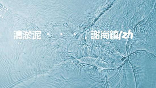 清淤泥，謝崗鎮(zhèn)的隱秘寶藏！